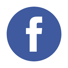 Facebook icon - white f on blue disk